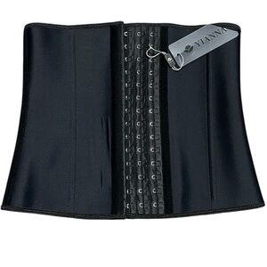 Yianna Waist Trainer Corset in Black S NWT